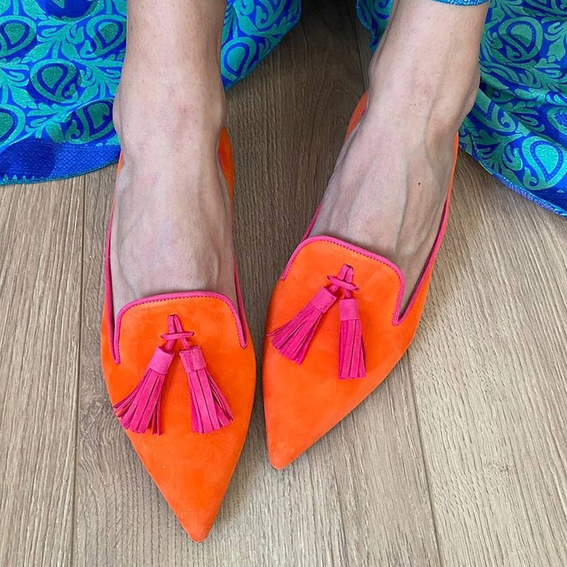 Women Shoes Heels - Spring/Summer 2026 Solid Color Fashion Low