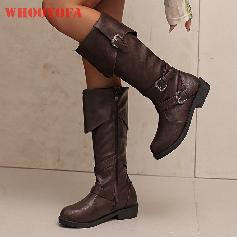 Women Shoes Big W - 2025 New Winter Comfortable Black Brown