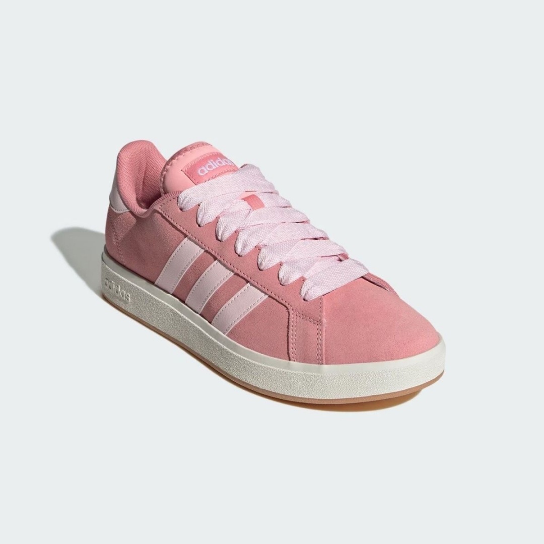 Women'S Shoes Pink Adidas - Adidas Grand Court Series Lightweight Cushioning