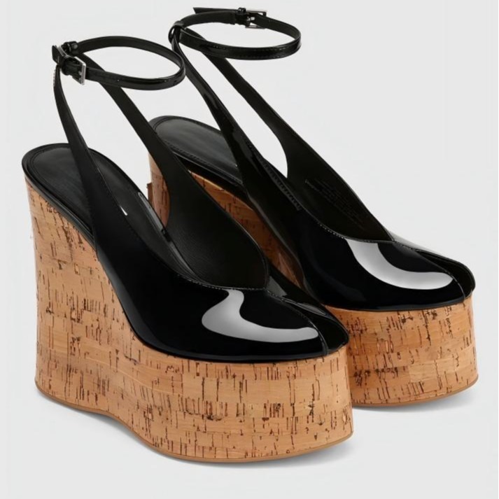 Cork Wedge Sandal - 2026Summer Slope Heel Thick Bottom Women's