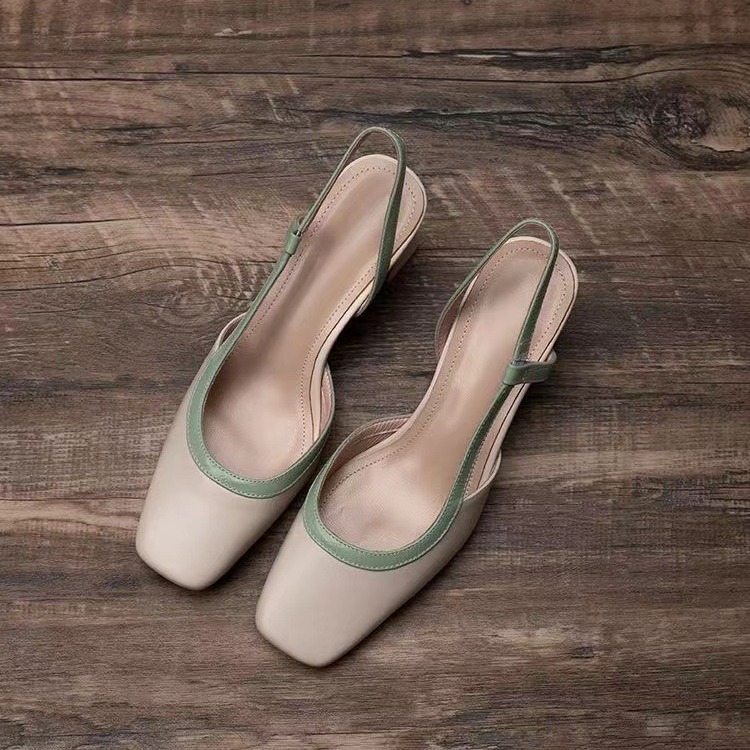 Women Shoes Formal - Fashion Square Toe Thick Heel Women