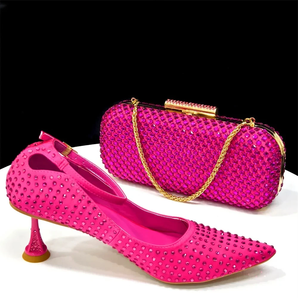 Women Shoes Heels - 2026 Chic Fuchsia Color Women's Heels