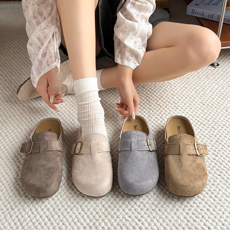 Slip On Mule Flat - Spring /Autumn Elegant Round Toe Sexy
