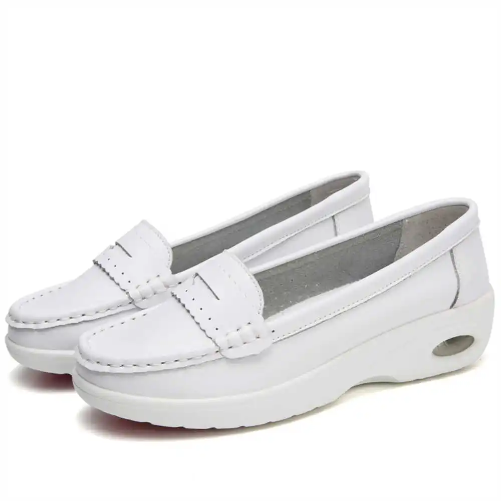 Thick Sole Slipon White Traine - Women Shoes Brown Colour recensie en prijs