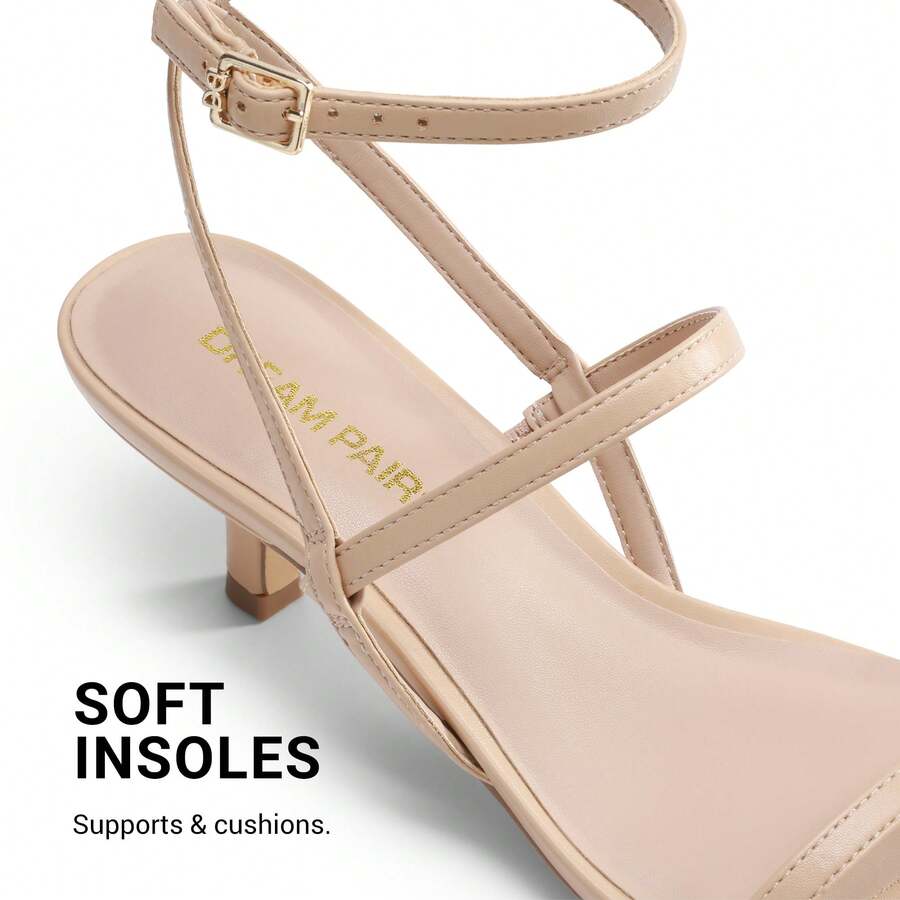 Women Kitten Heel Strappy Sand - Women'S Shoes Kitten Heels recensie en prijs