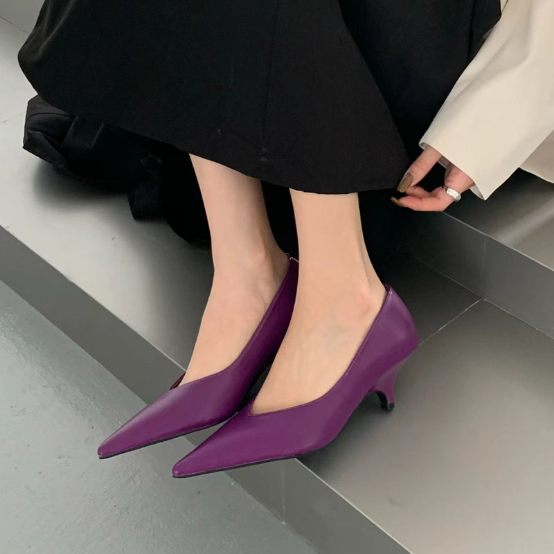 SUOJIALUN 2025 Spring New Bran - Women Shoes Heels recensie en prijs