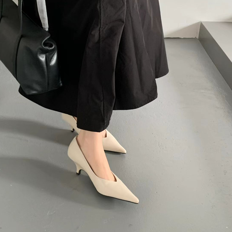 SUOJIALUN 2025 Spring New Bran - Women Shoes Heels recensie en prijs