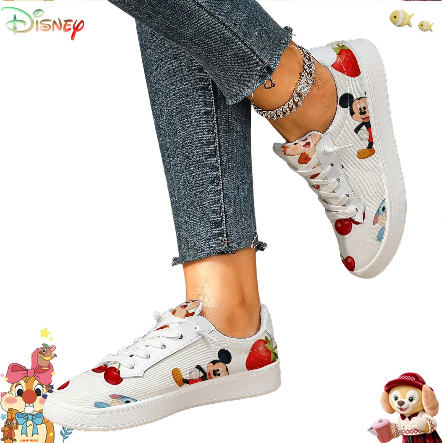 Trendy Disney Cartoon & Fruit  - Women'S Shoes Trendy recensie en prijs