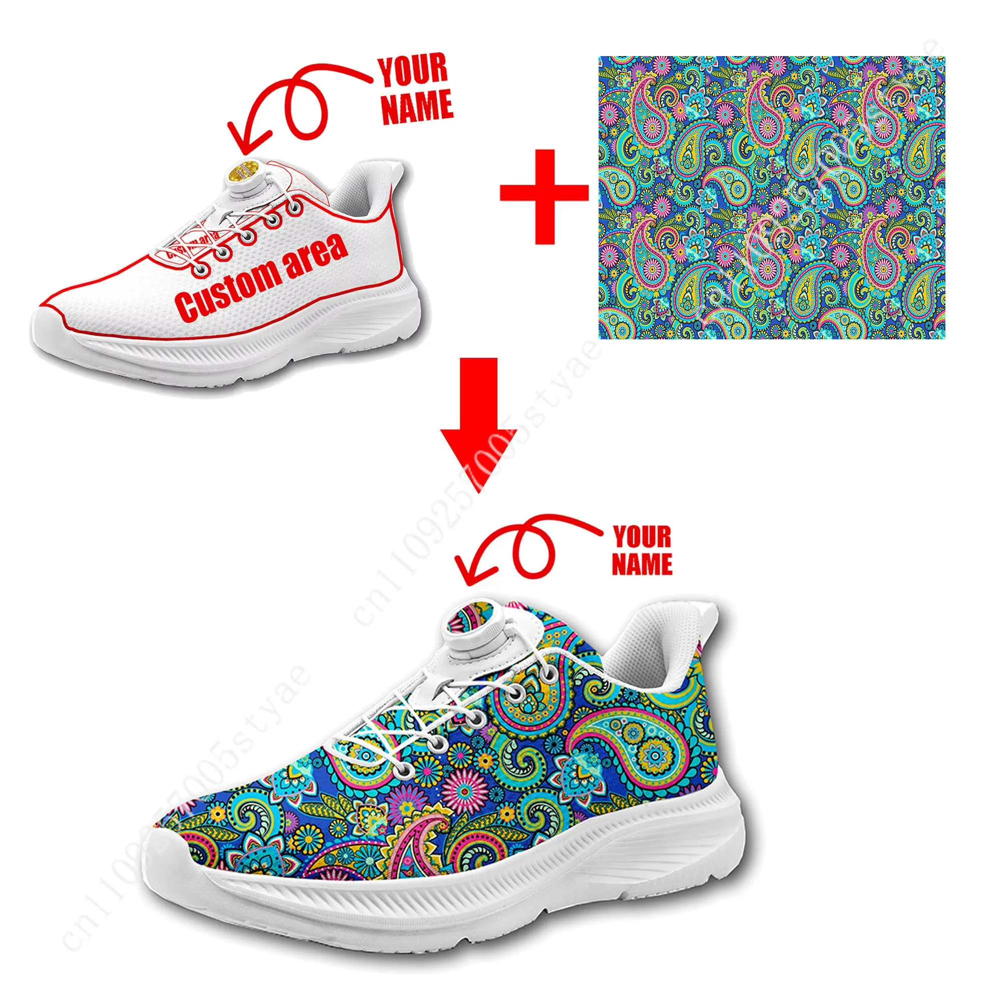 Bohemian Mandala Floral Print  - Women Shoes Sneakers recensie en prijs