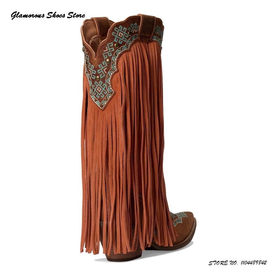 Spring Autumn Fringed Cowgirls - Western Cowgirl Boot recensie en prijs
