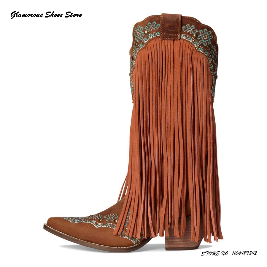 Spring Autumn Fringed Cowgirls - Western Cowgirl Boot recensie en prijs