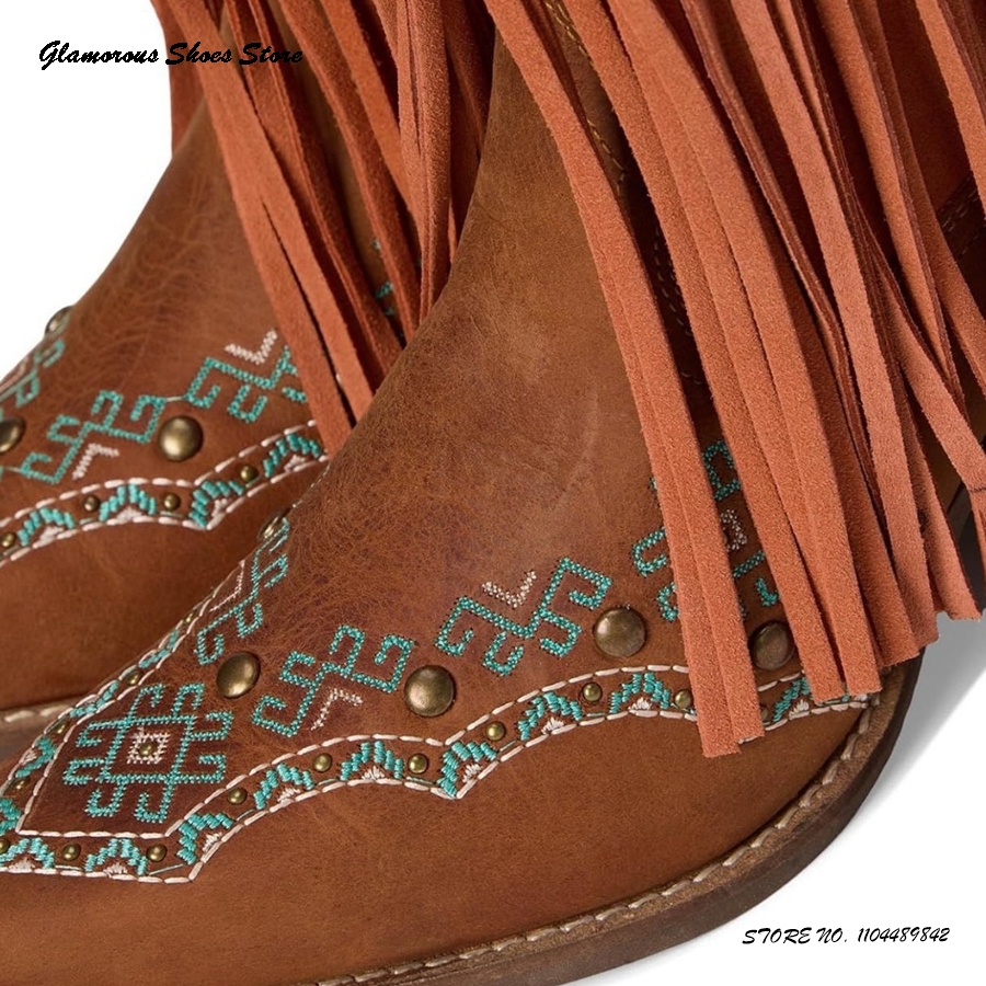Spring Autumn Fringed Cowgirls - Western Cowgirl Boot recensie en prijs