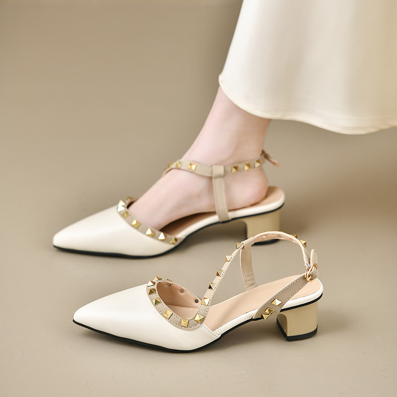 Women Shiny Back Buckle Strap  - Women'S Shoes Trendy recensie en prijs
