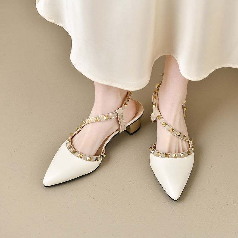 Women Shiny Back Buckle Strap  - Women'S Shoes Trendy recensie en prijs