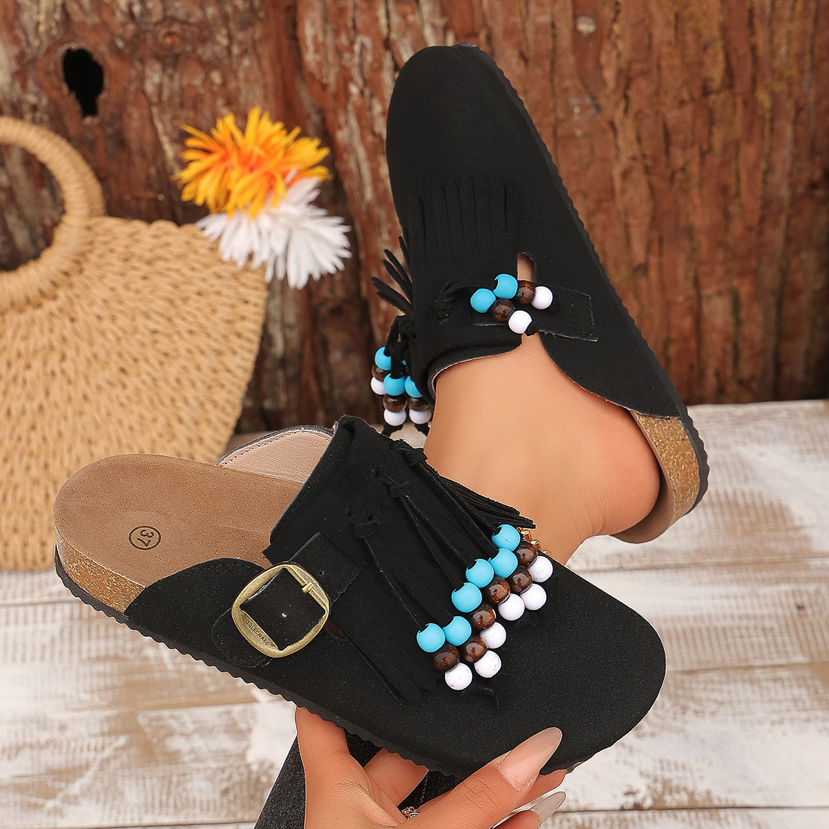 Mule Shoes Spring and Autumn R - Slip On Mule Flat recensie en prijs