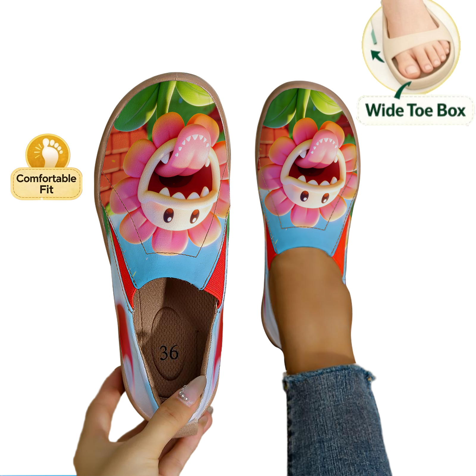 Women's Wide Toe Box Cute Cart - Women'S Shoes With Wide Toe Box recensie en prijs