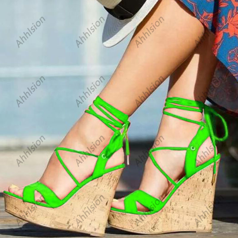 Ahhlsion Women Gladiator Sanda - Cork Wedge Sandal recensie en prijs