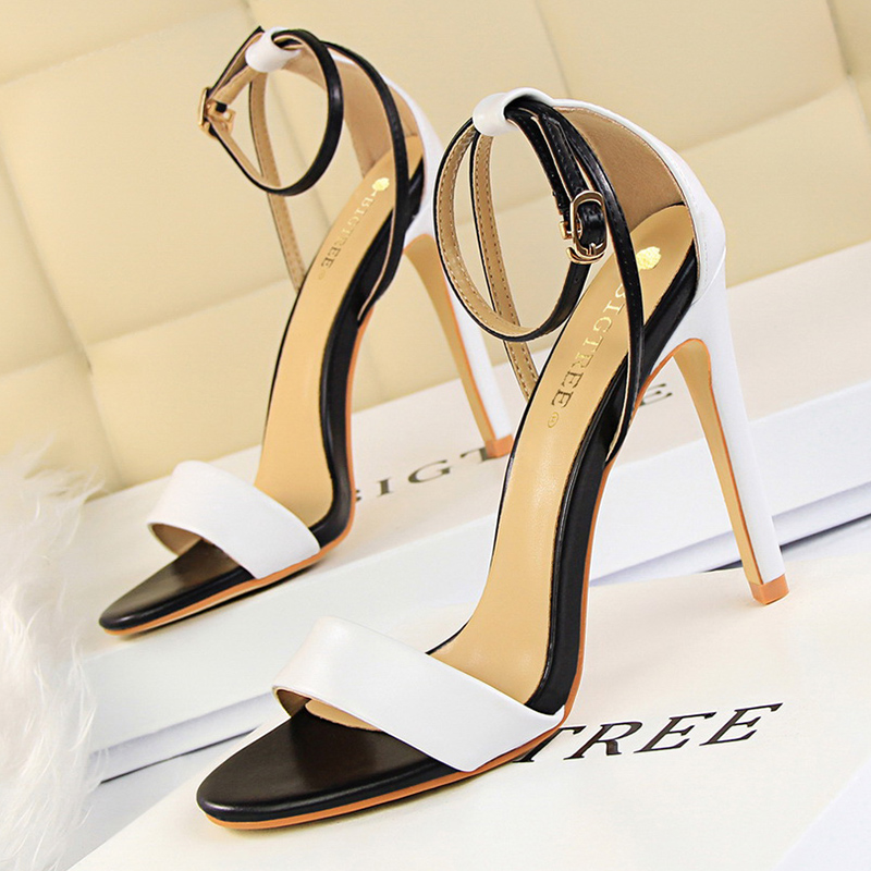 Women Black-White Concise Leat - Women Shoes Formal recensie en prijs
