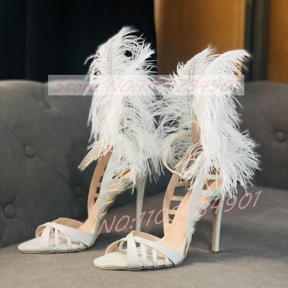 Glam Feather Sequins Stiletto  - Women'S Shoes Trendy recensie en prijs