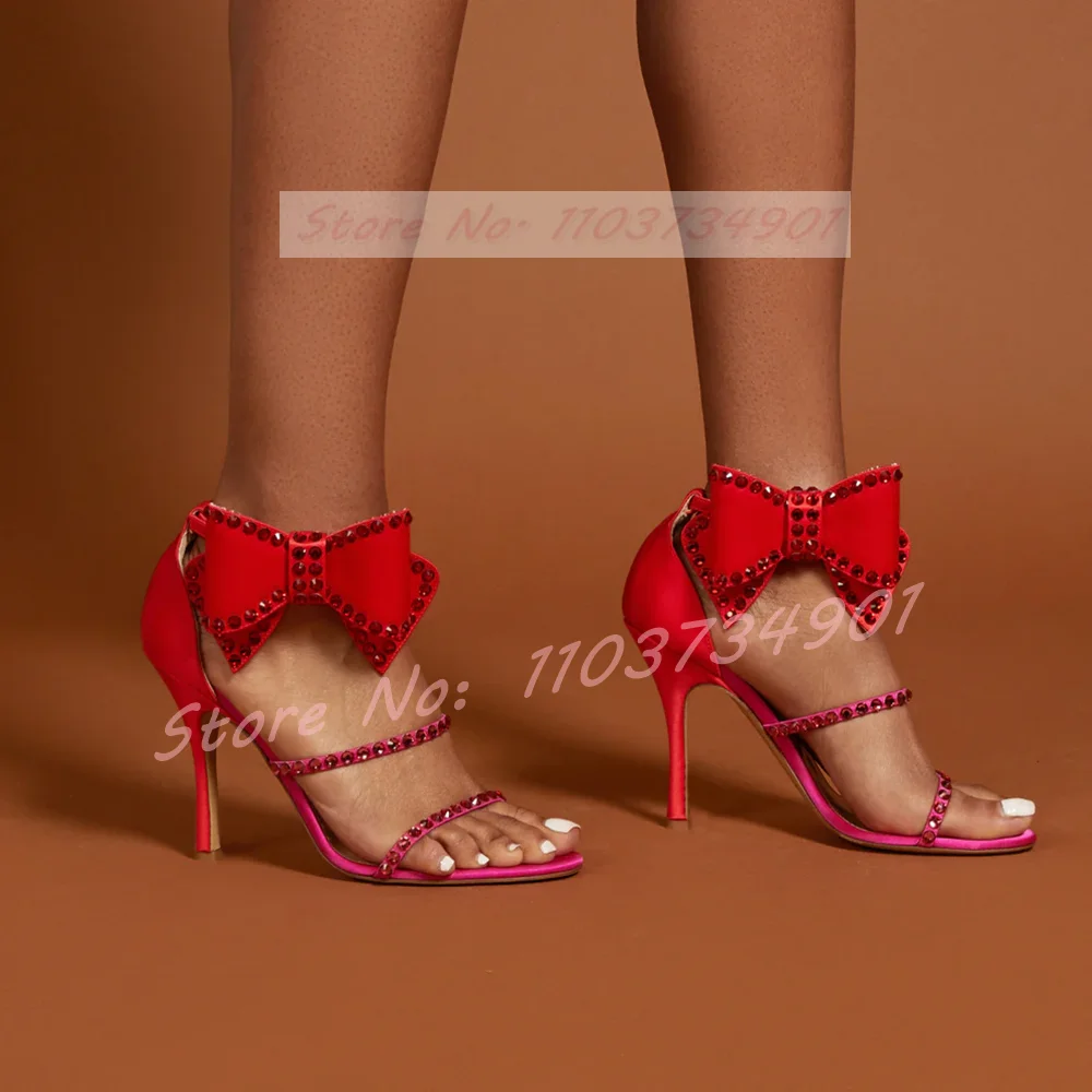 Butterfly-knot Crystals Clear  - Women'S Shoes Trendy recensie en prijs