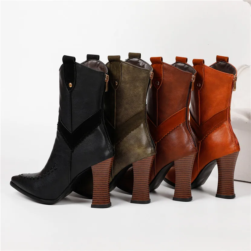 Plus Size Winter Women Western - Western Cowgirl Boot recensie en prijs