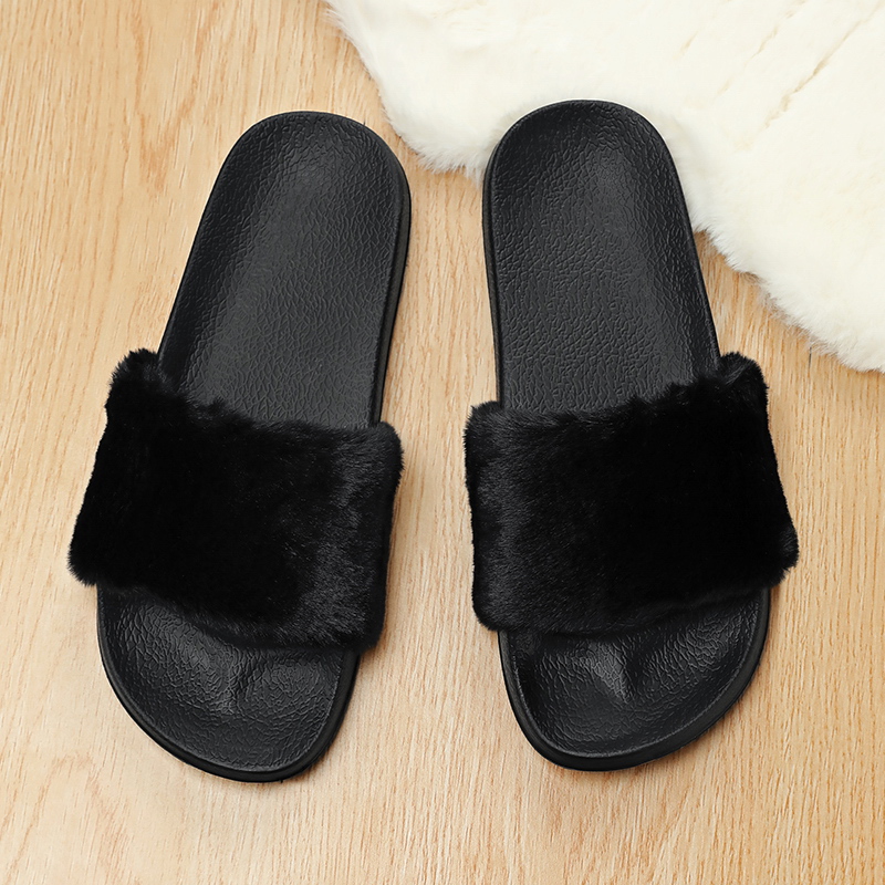 Fluffy Slippers Women Home Aut - Fluffy Fur Slipper recensie en prijs