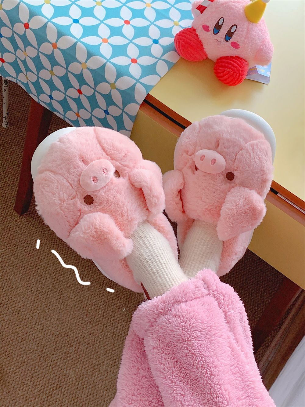 Feerldi Pink fluffy pig slippe - Fluffy Fur Slipper recensie en prijs