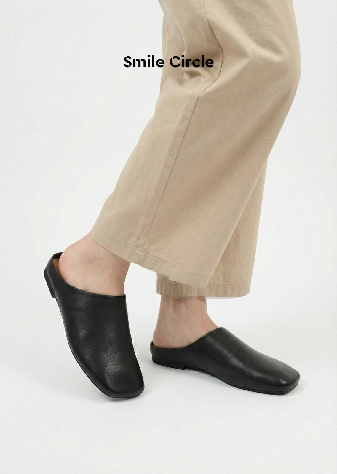 Smile Circle Genuine Sheepskin - Slip On Mule Flat recensie en prijs