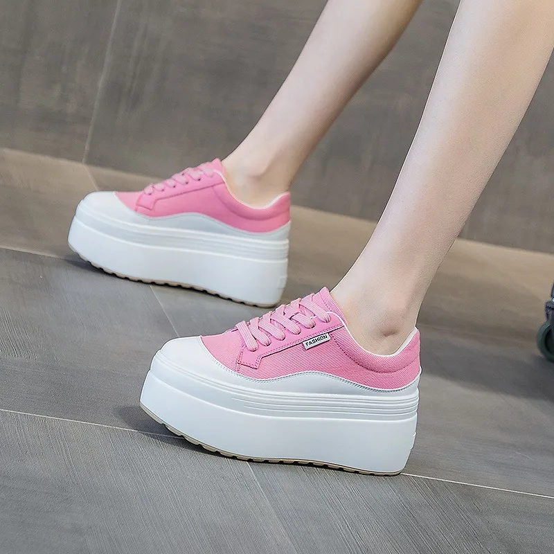 8cm New Canvas Genuine Leather - Women'S Shoes Com recensie en prijs