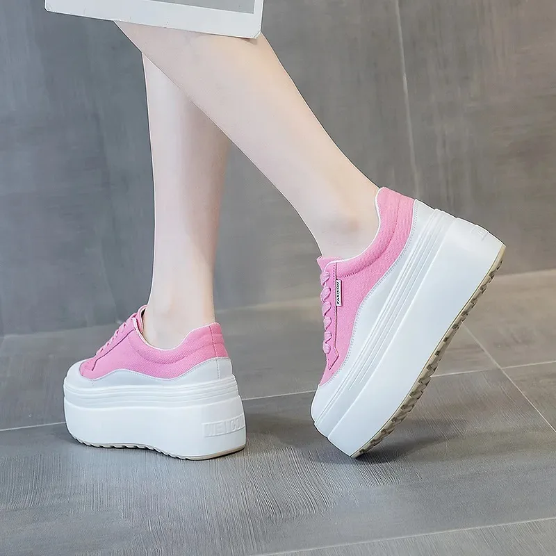8cm New Canvas Genuine Leather - Women'S Shoes Com recensie en prijs