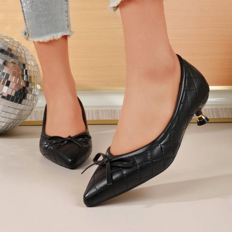 Vintage Women's Pointed Toe Bo - Women'S Shoes Kitten Heels recensie en prijs