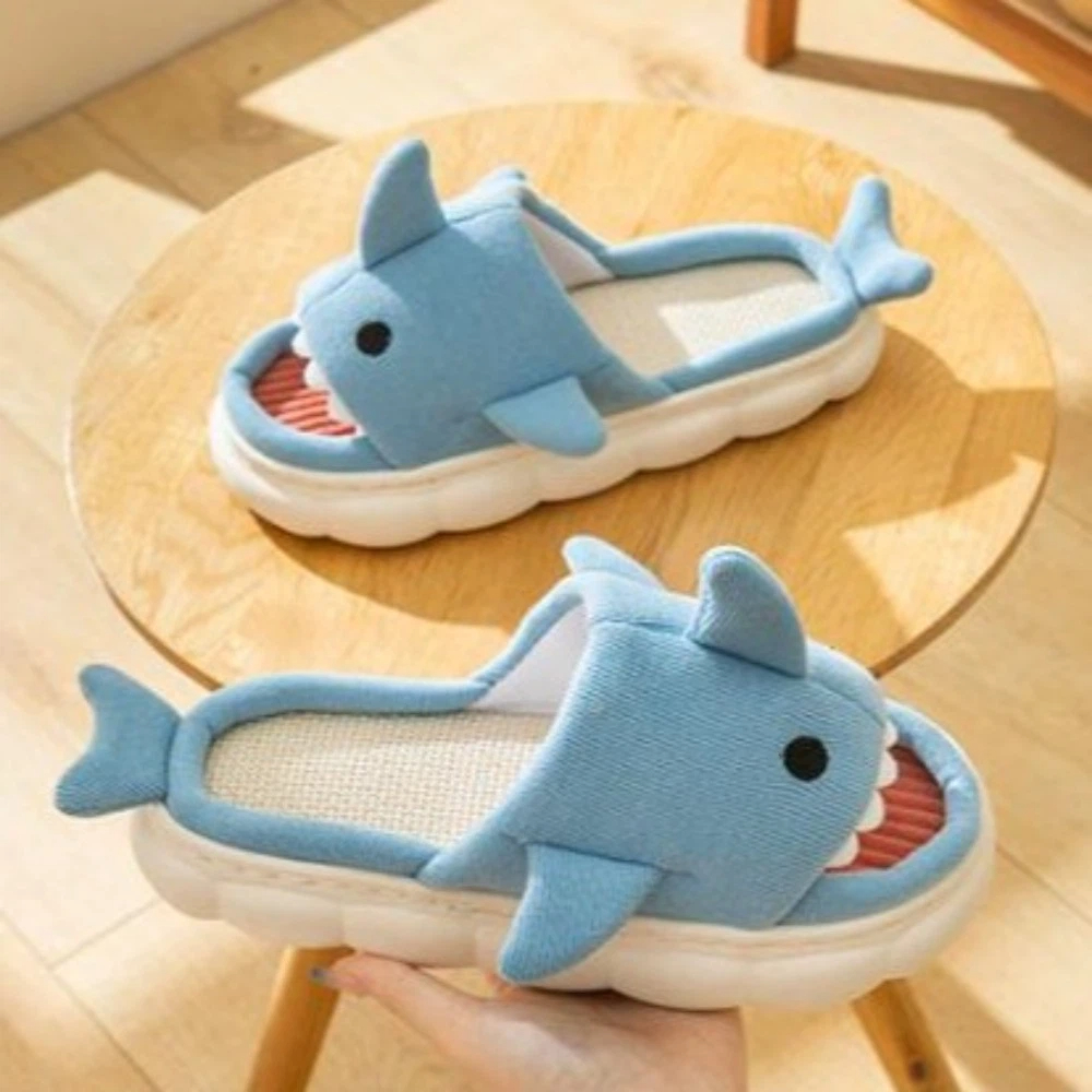 Linen Shark Plush Slippers Plu - Fluffy Fur Slipper recensie en prijs