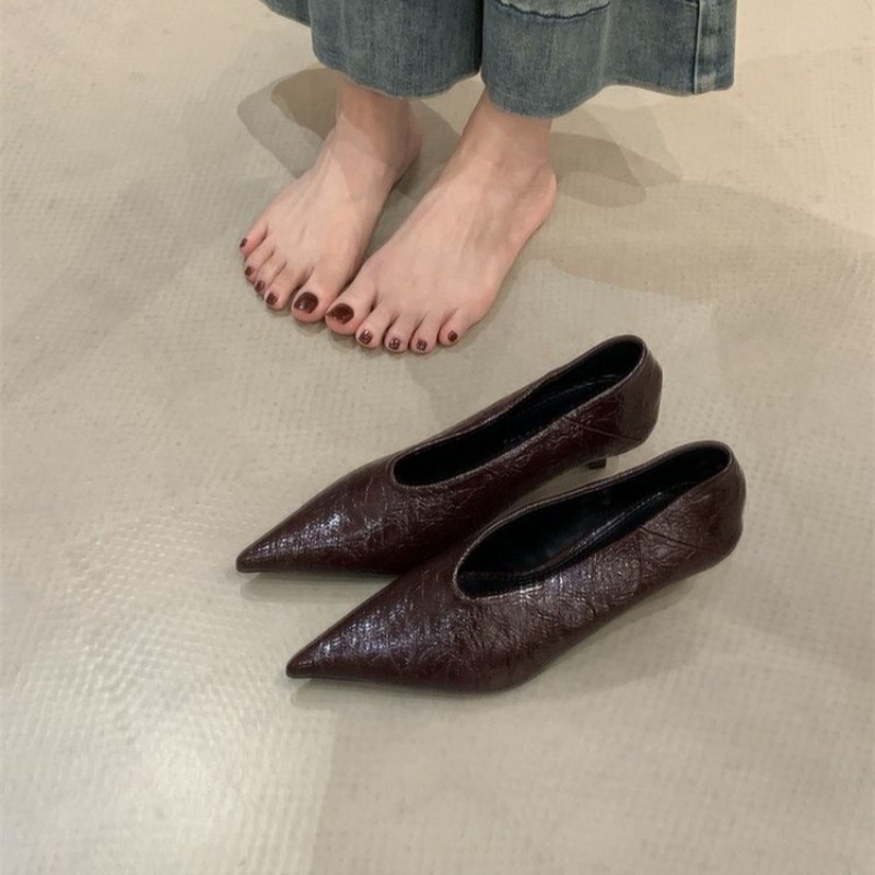 2025 Autumn New Commuter Wind  - Women Shoes Heels recensie en prijs