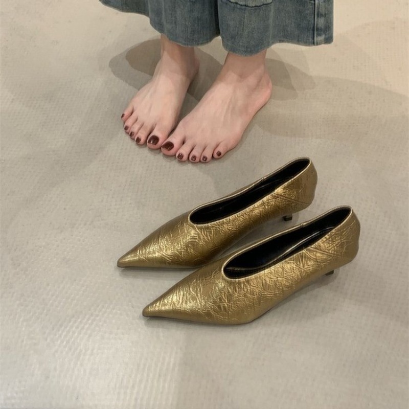 2025 Autumn New Commuter Wind  - Women Shoes Heels recensie en prijs