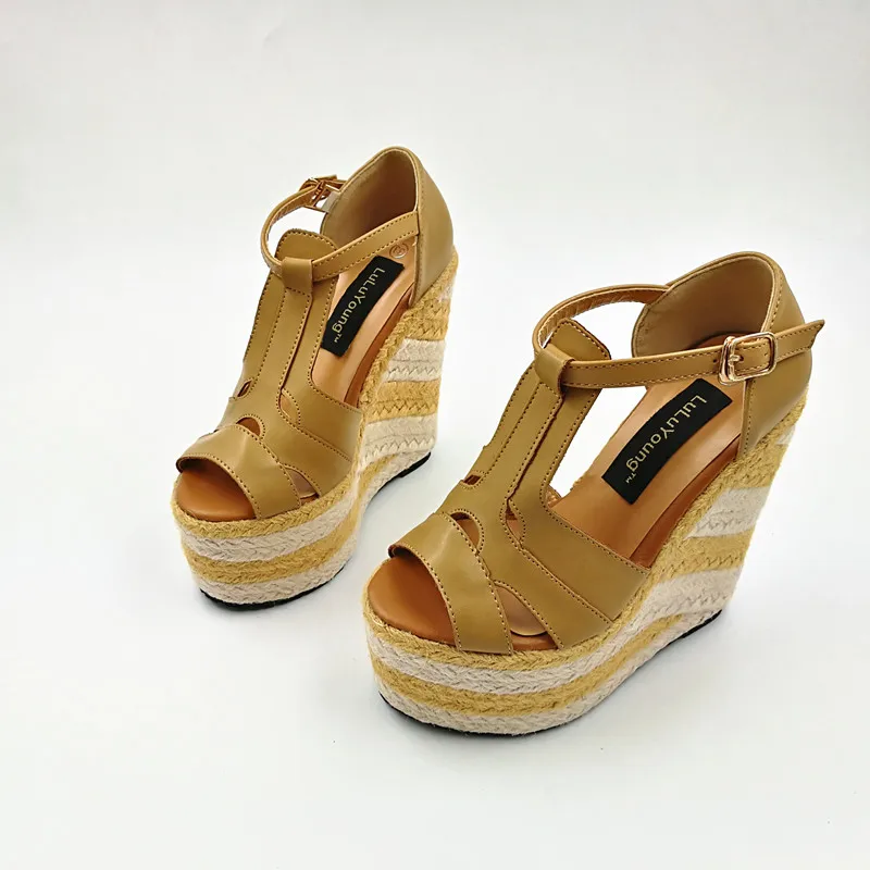 32-39 Women wedges 13.5cm high - Cork Wedge Sandal recensie en prijs