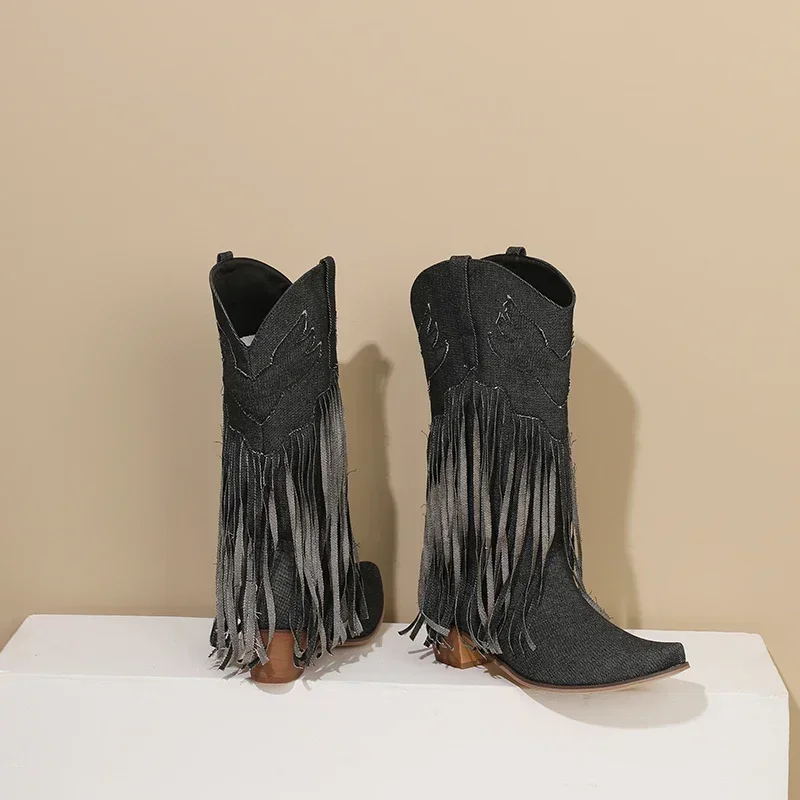 Winter Western Women Mid-calf  - Western Cowgirl Boot recensie en prijs