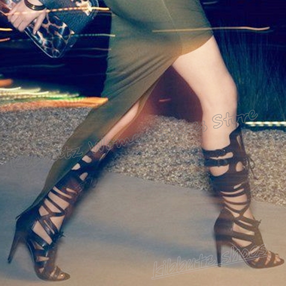 Sneaker Boot Knee High Lace-Up - Women Shoes Sneakers recensie en prijs
