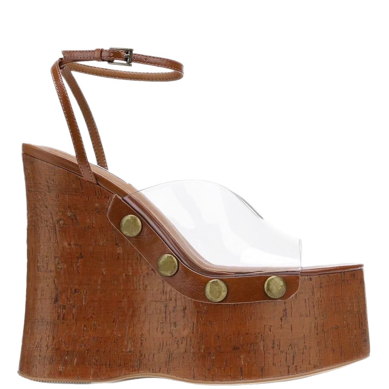 2026Summer Slope Heel Thick Bo - Cork Wedge Sandal recensie en prijs