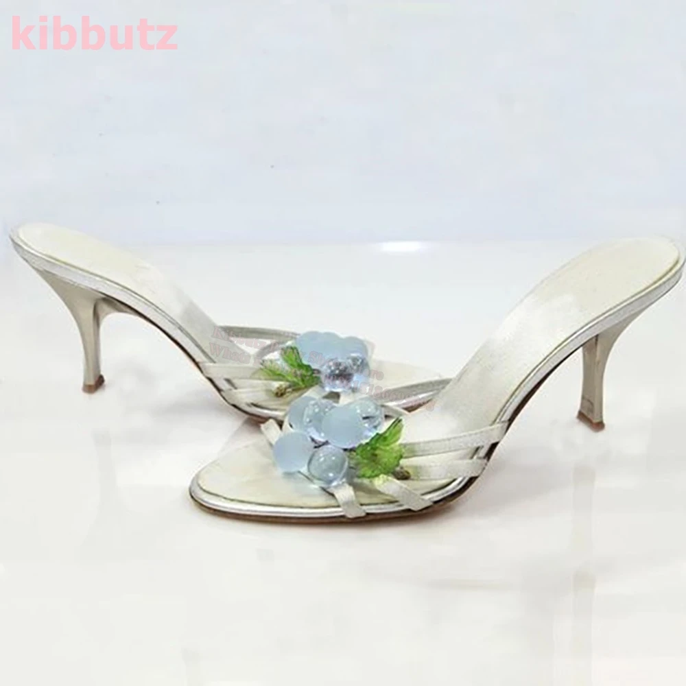 Crystal Decor Slipper Sandals  - Women'S Shoes Kitten Heels recensie en prijs