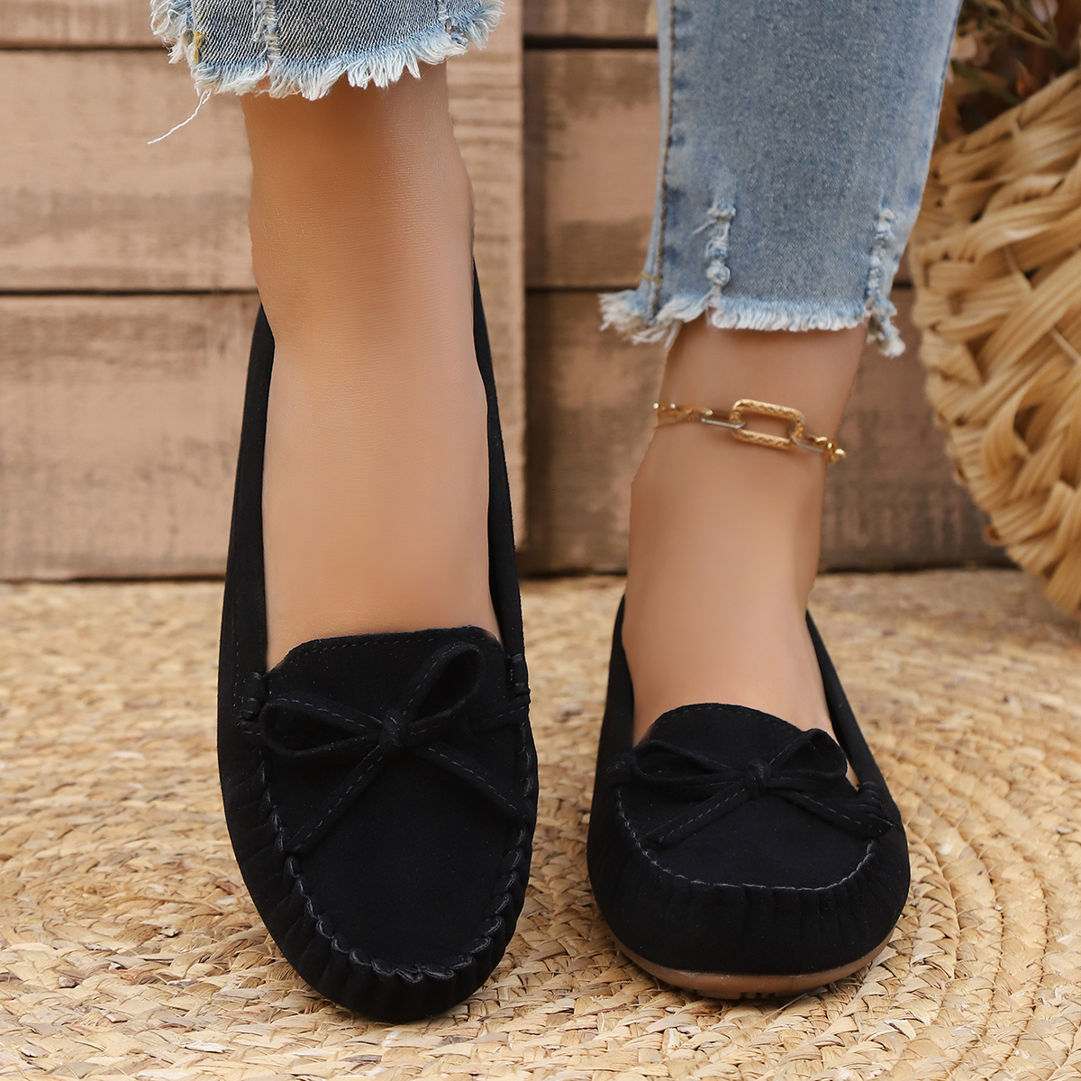 Spring and Autumn Elegant Roun - Women'S Shoes Plus Size recensie en prijs