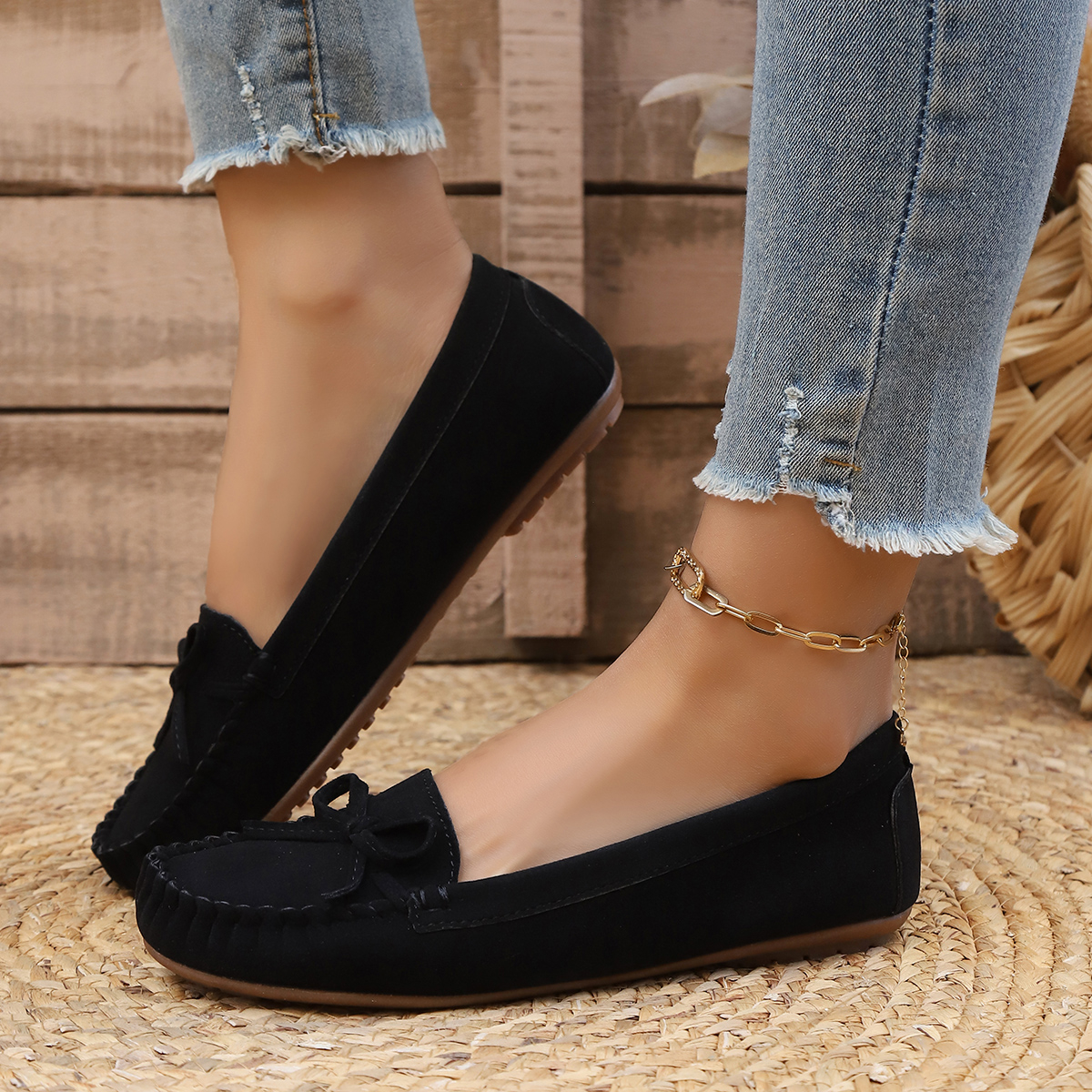 Spring and Autumn Elegant Roun - Women'S Shoes Plus Size recensie en prijs