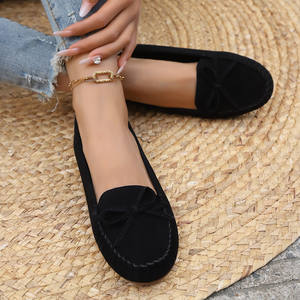 Spring and Autumn Elegant Roun - Women'S Shoes Plus Size recensie en prijs