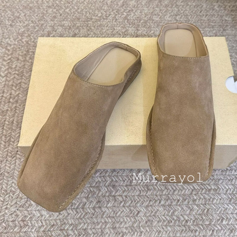Slippers Closed Toe Genuine Le - Slip On Mule Flat recensie en prijs