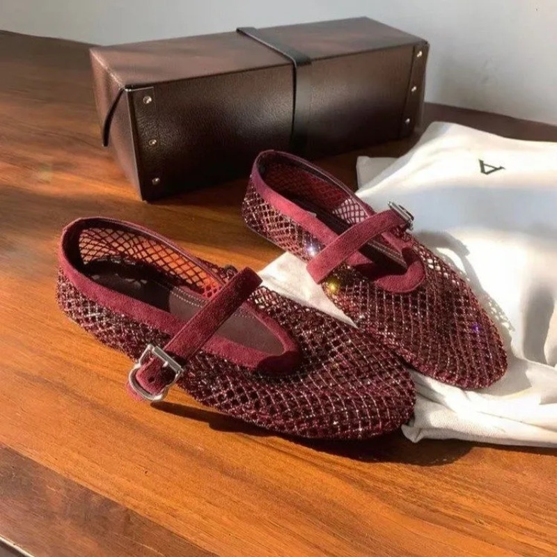 Hollow Rhinestone Baotou Sanda - Women Shoes Heels recensie en prijs