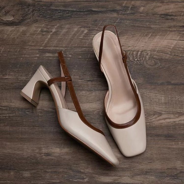 Fashion Square Toe Thick Heel  - Women Shoes Formal recensie en prijs