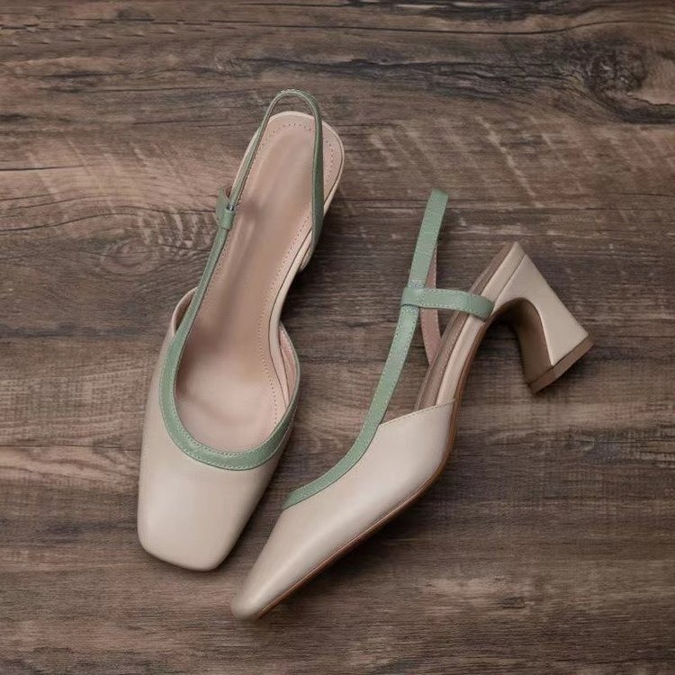 Fashion Square Toe Thick Heel  - Women Shoes Formal recensie en prijs