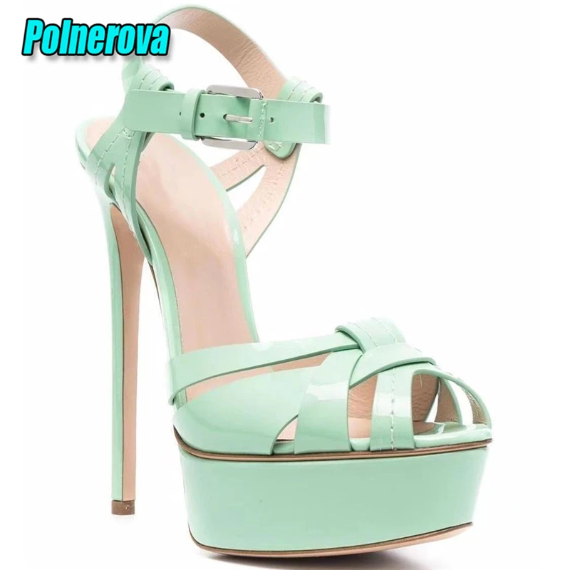 Sexy Peep Toe Platform High He - Women'S Shoes Kitten Heels recensie en prijs
