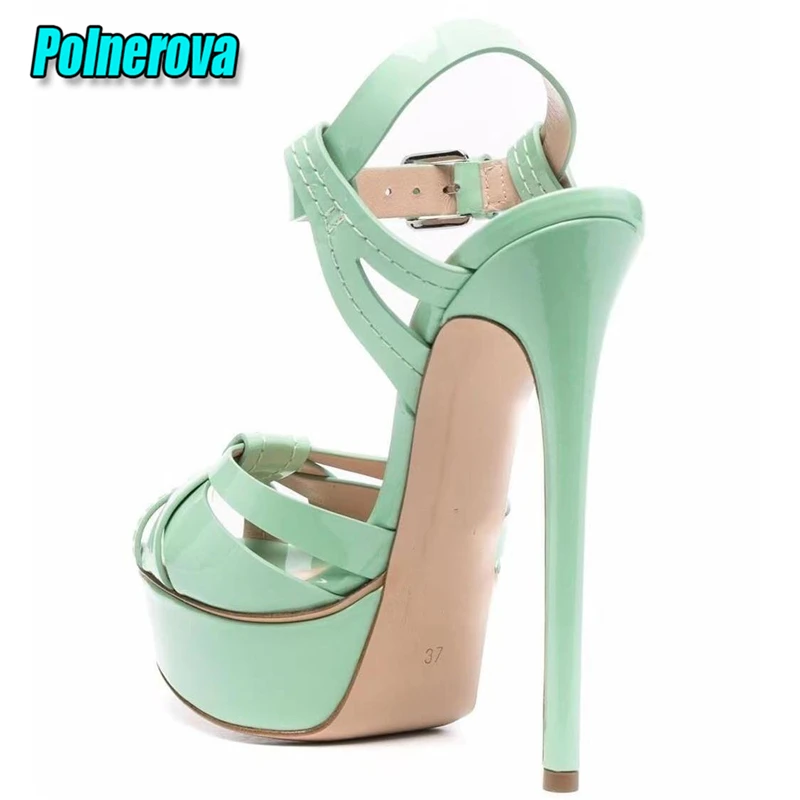 Sexy Peep Toe Platform High He - Women'S Shoes Kitten Heels recensie en prijs
