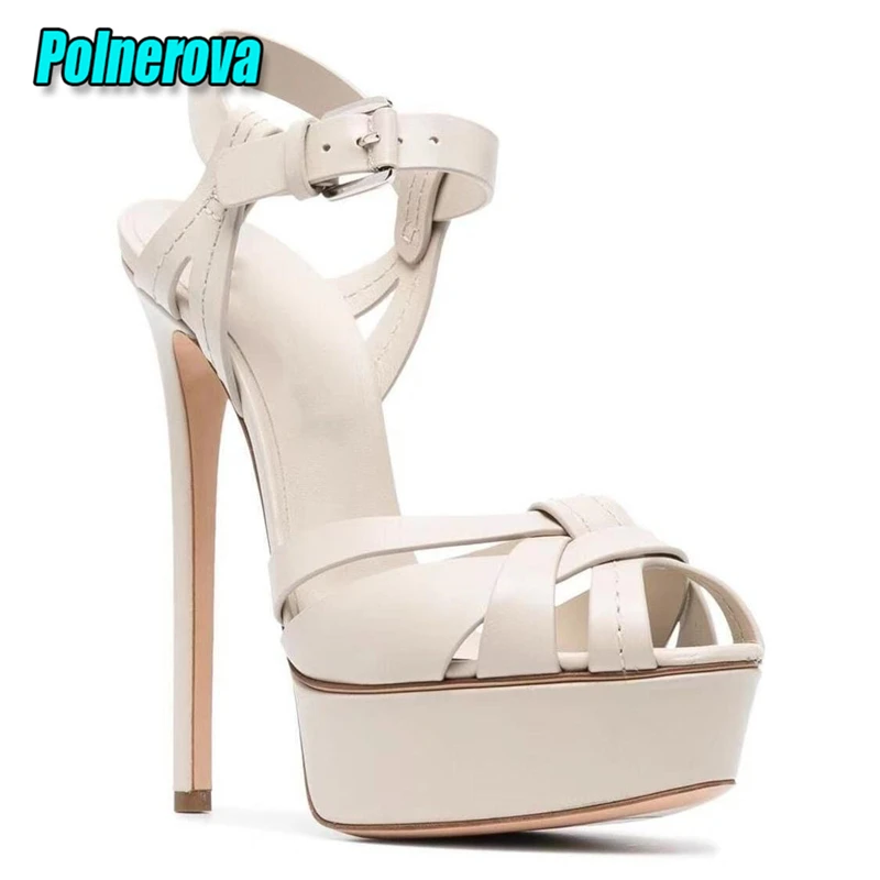 Sexy Peep Toe Platform High He - Women'S Shoes Kitten Heels recensie en prijs