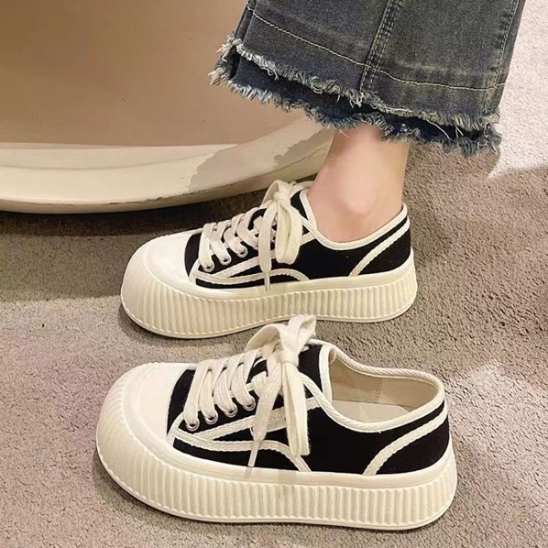 Round Toe Thick Bottom White S - Women'S Shoes Trendy recensie en prijs